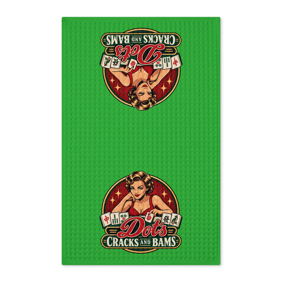 Dot's Kitchen - Waffle Double-Sided Tea Towel