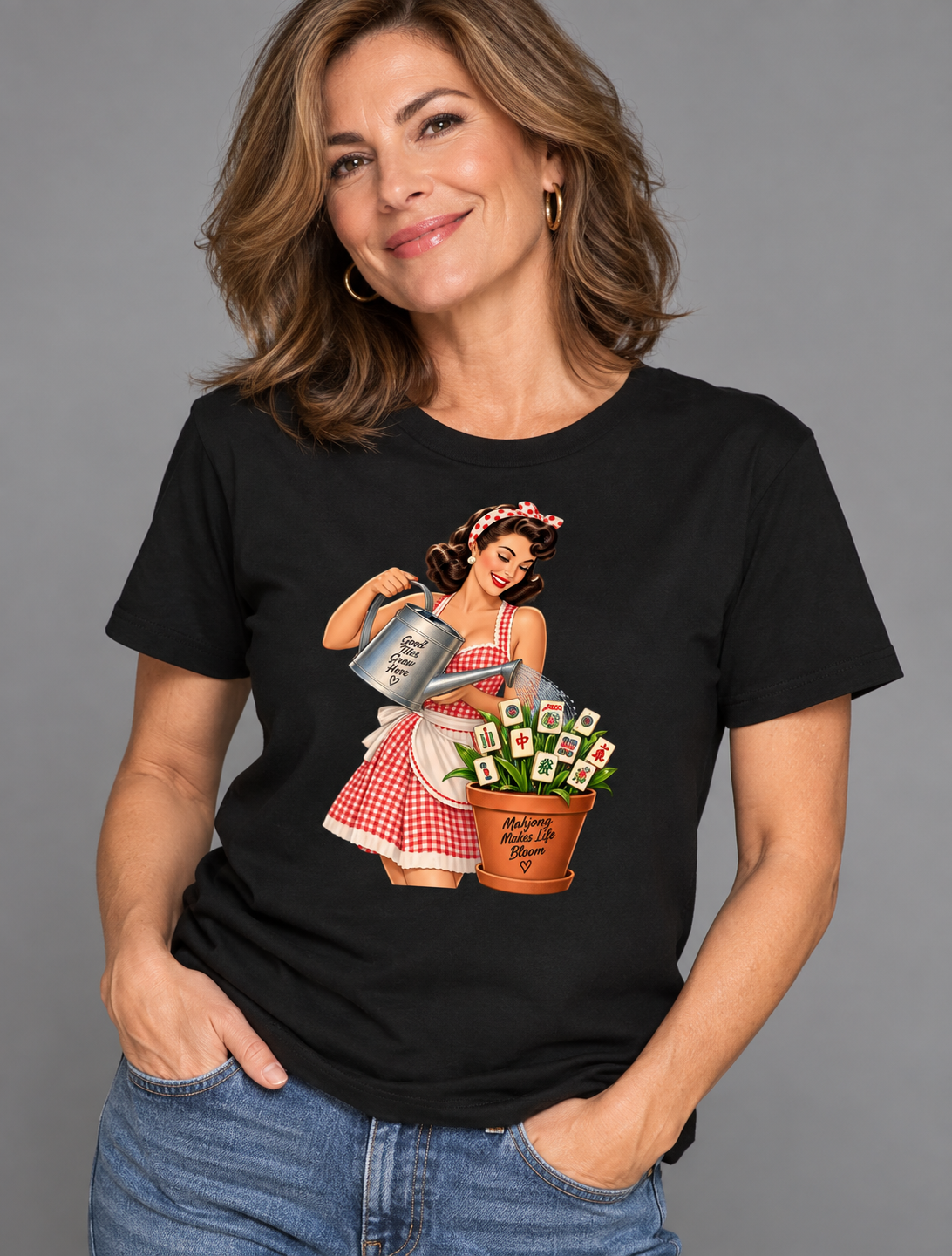 Tile Garden - Women's Sorona Crewneck T-Shirt