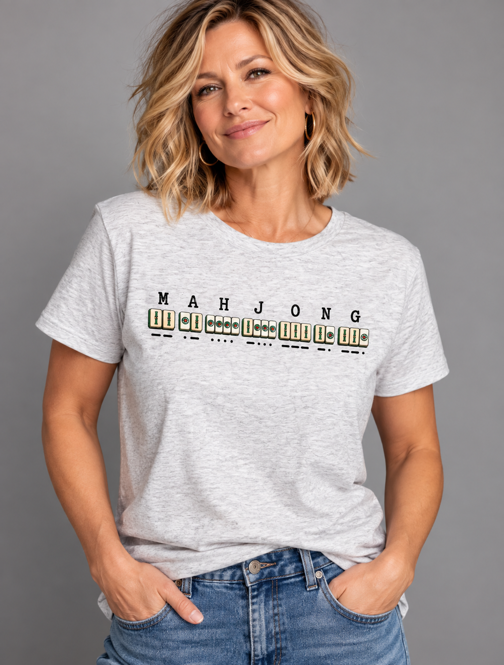 Mahj Code - Women's Sorona Crewneck T-Shirt
